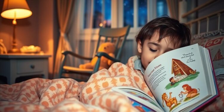 Bajki na dobranoc – co ułatwia zasypianie maluchom? Kultura bajki na dobranoc