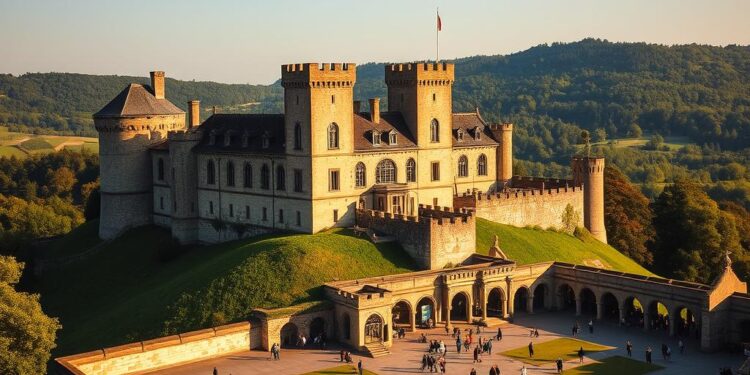 książ zamek zwiedzanie