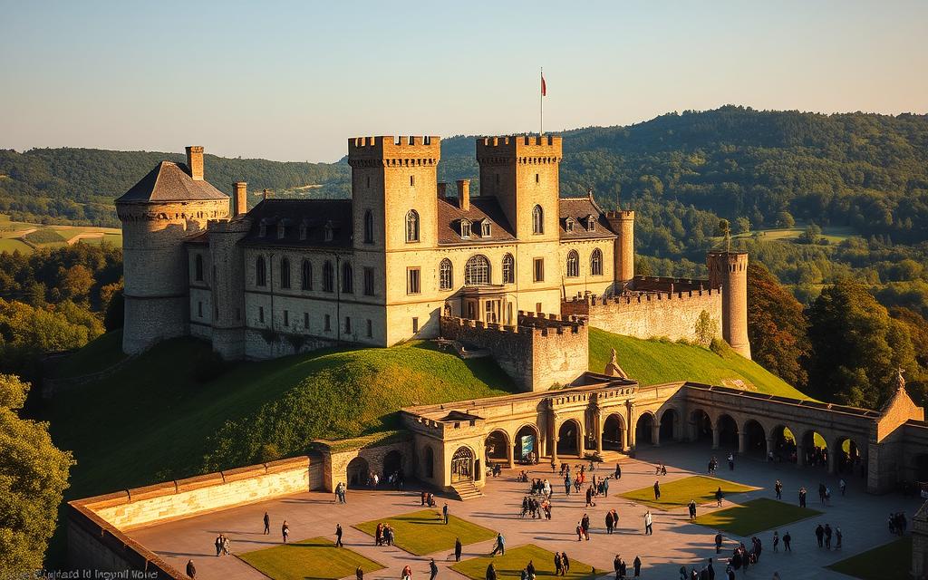 książ zamek zwiedzanie